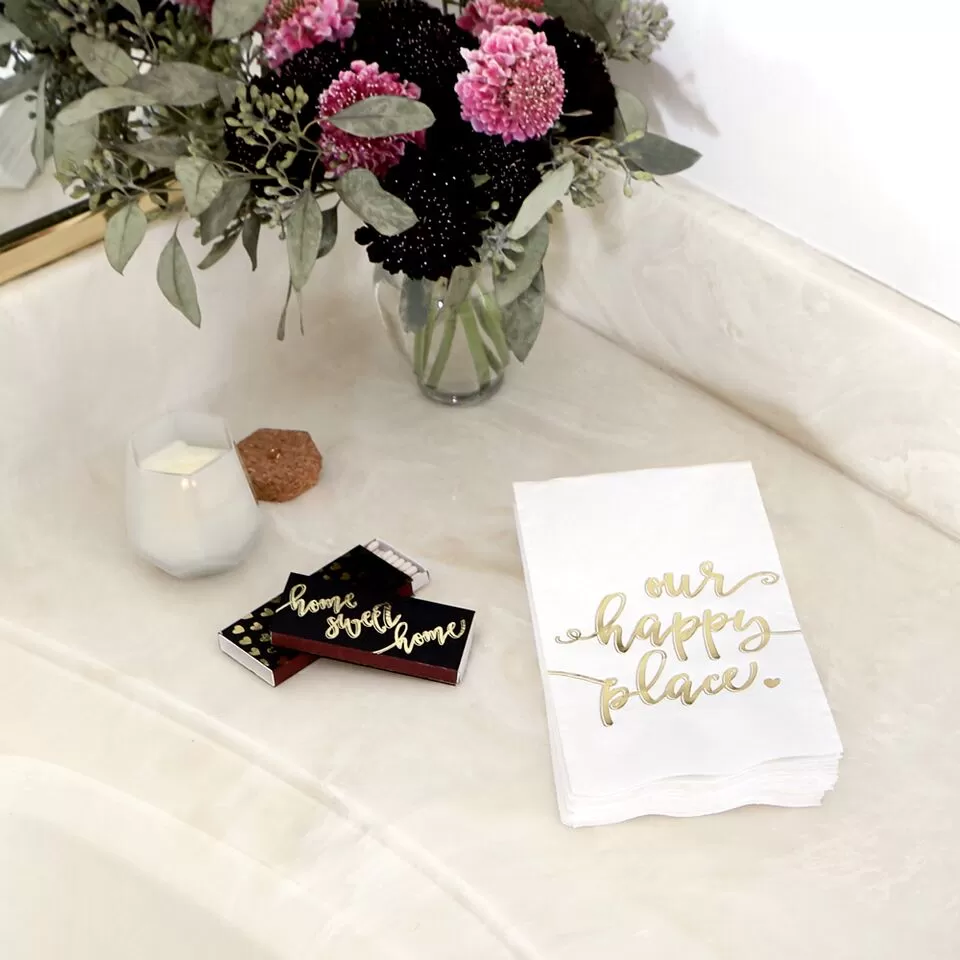 designer curated powder room gift set