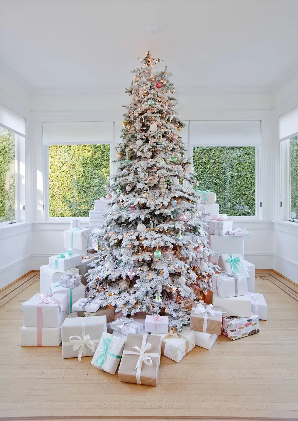Pastel Christmas Tree by Jillian Harris