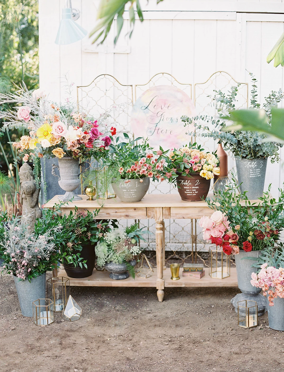 Garden Party Wedding Color Palette