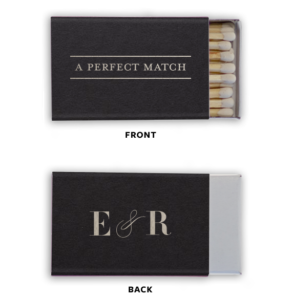 personalized Line Frame wedding napkins