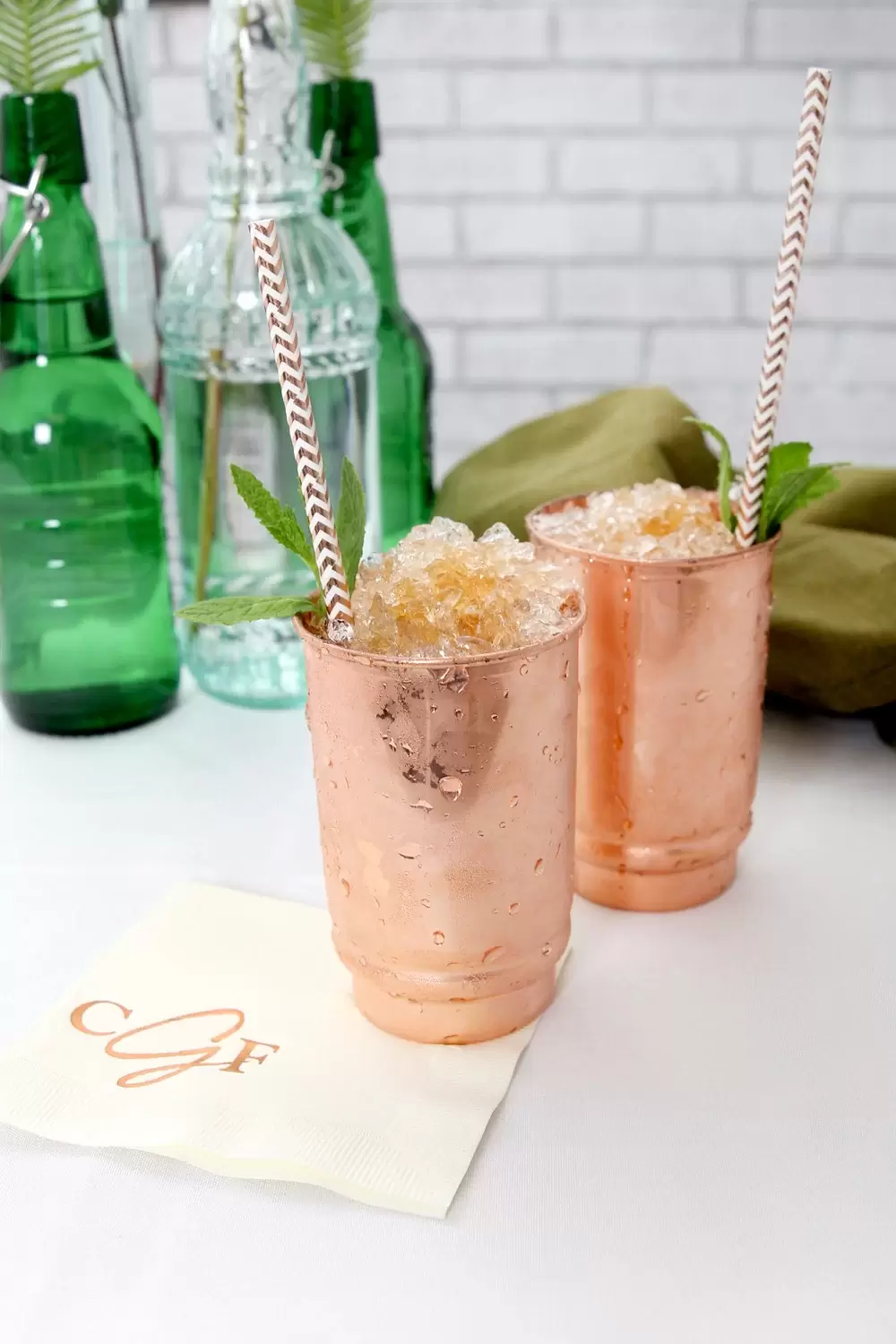 custom designed cocktail napkins for budget friendly and classy wedding