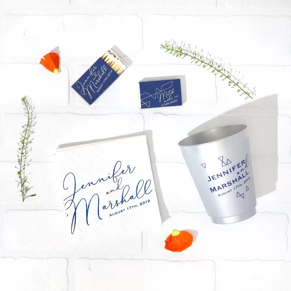 custom designed wedding accessories for your urban wedding