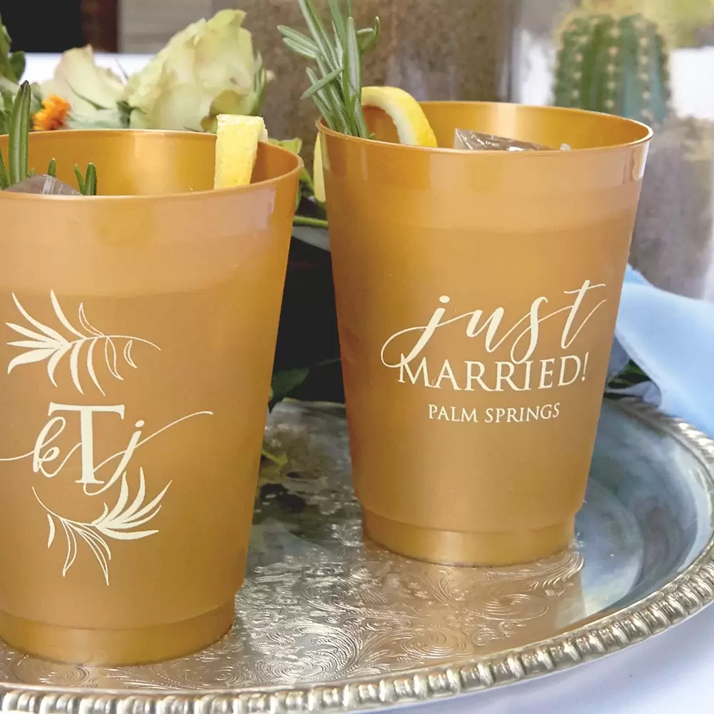 custom designed fall boho frost flex cups