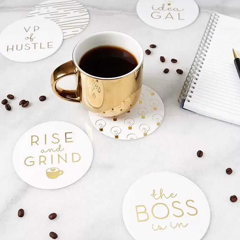 Quick shipping and totally fabulous coasters from For Your Party