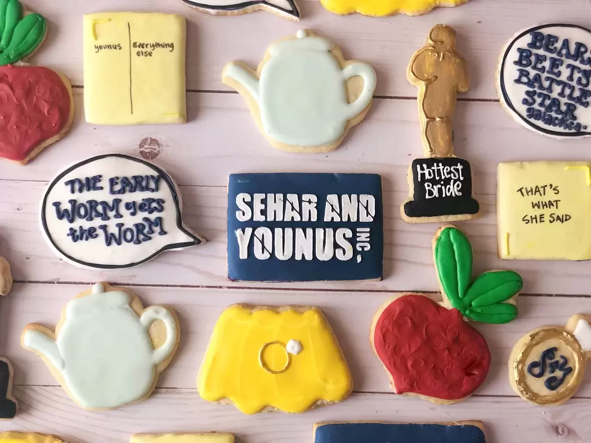 Custom Cookies for "The Office" Themed Real Party