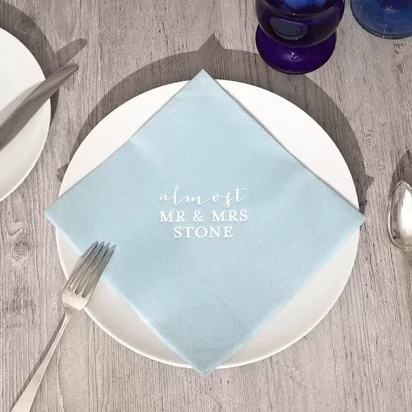 Gorgeous Personalized Dinner Napkins From For Your Party