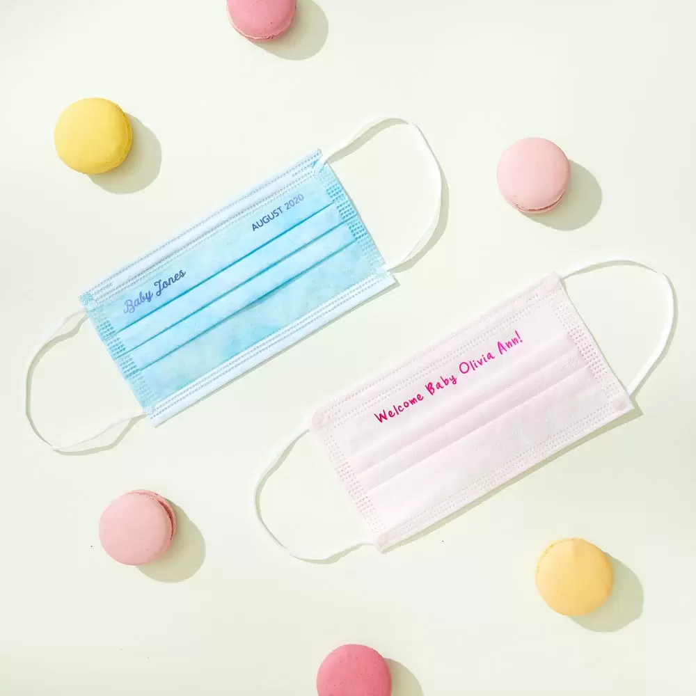 Design Baby Shower Face Masks for the Baby Shower You are Planning
