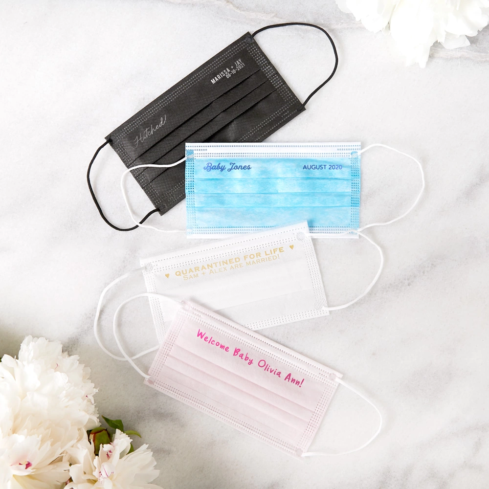 Custom Design Disposable Ear-Looped Face Masks for any Gathering You are Planning