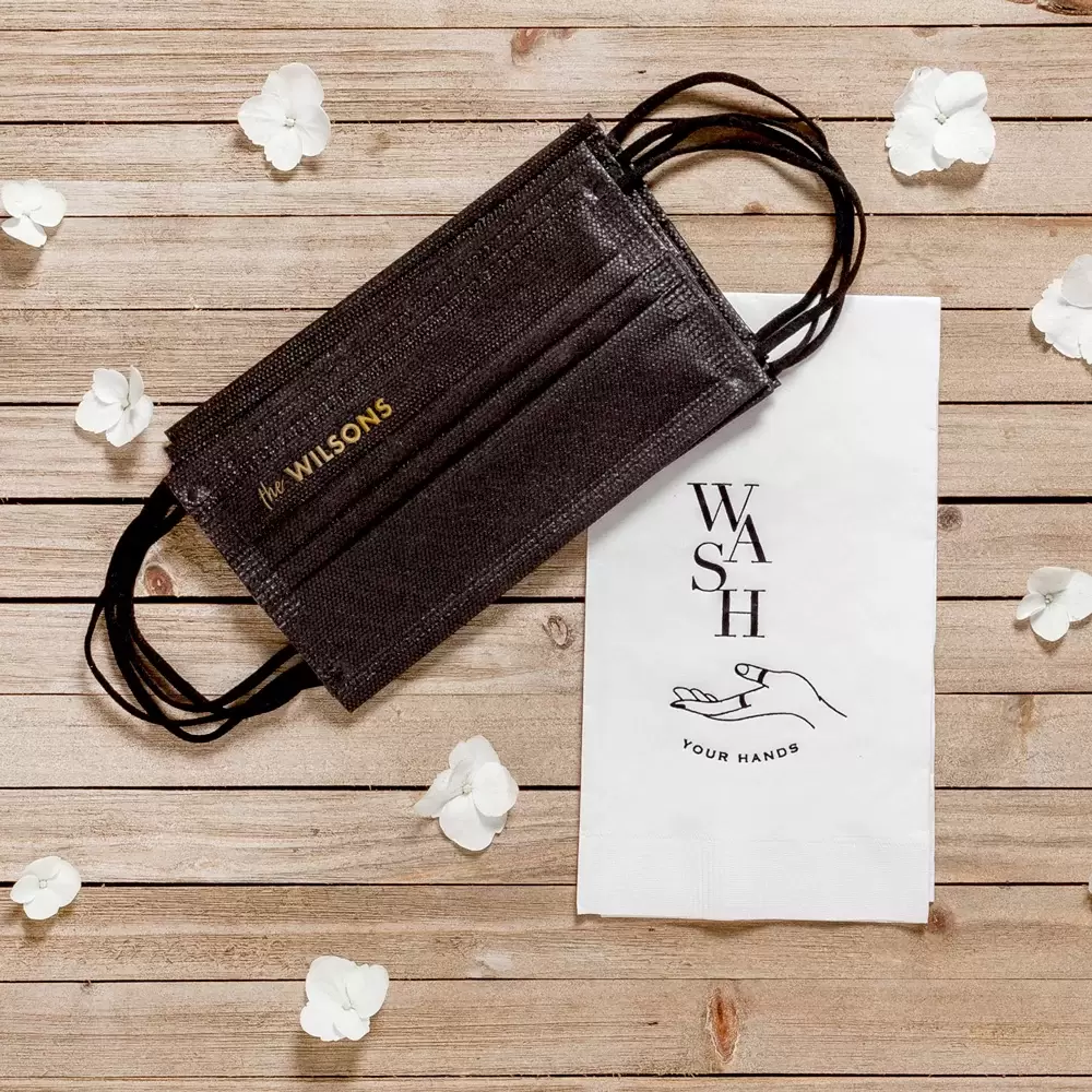 Custom Designed Face Masks are the New Wedding Necessity