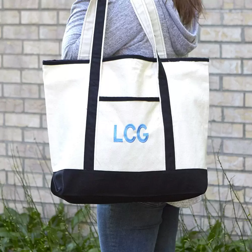 get travel ready with custom totes from For Your Party
