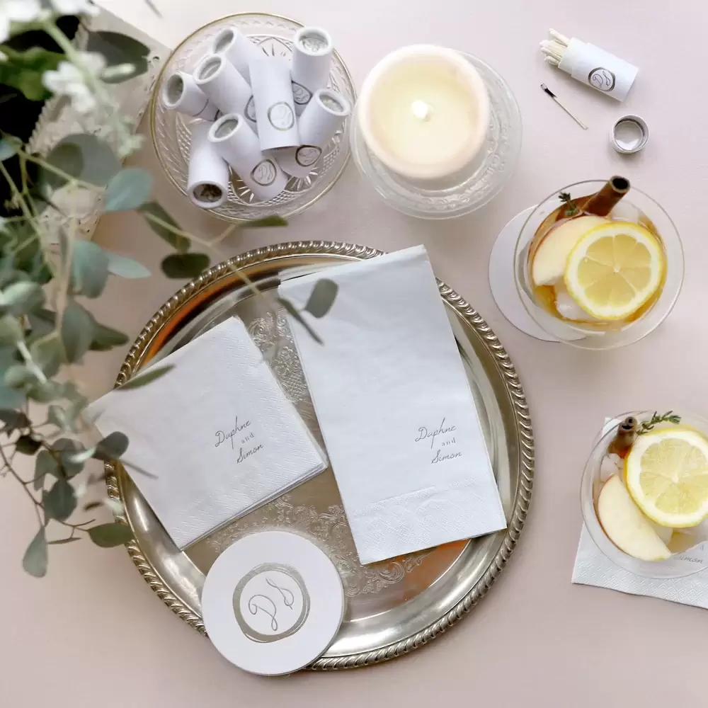 create a modern fairy tale atmosphere at your winter wedding with For Your Party