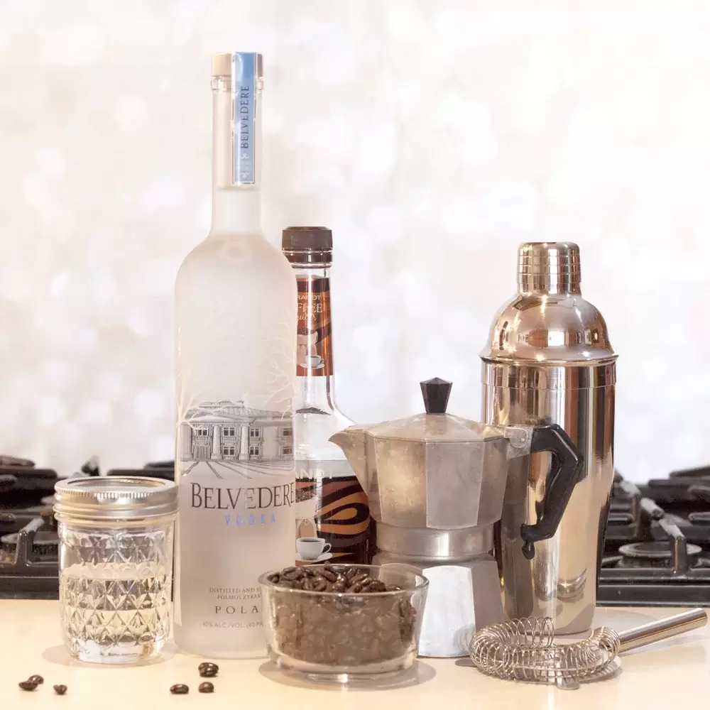 ingredients for espresso martini