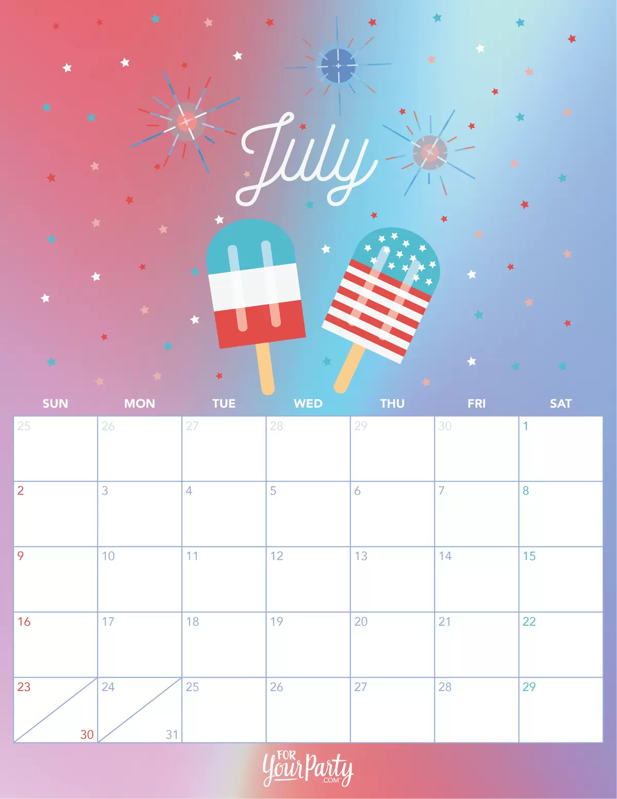 july