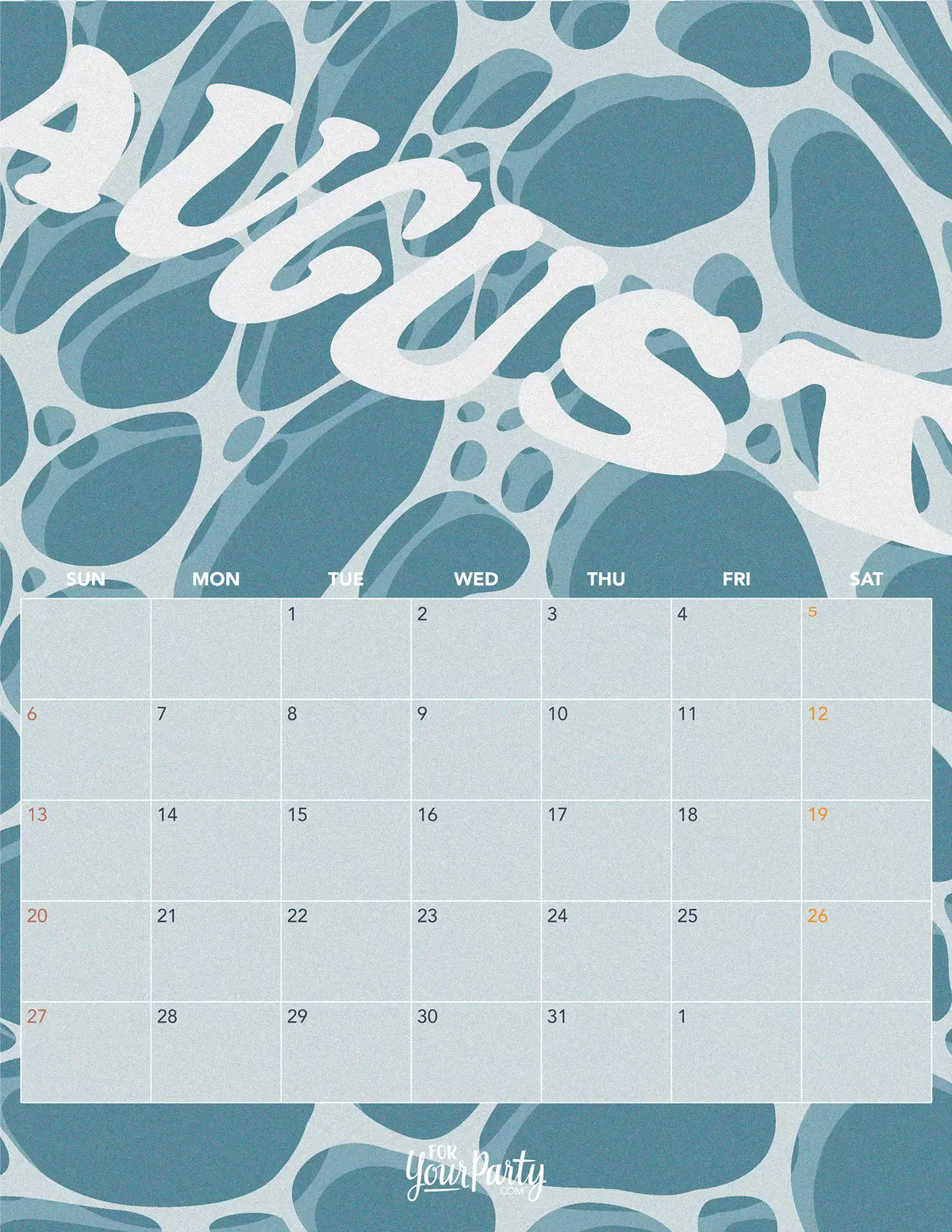 august