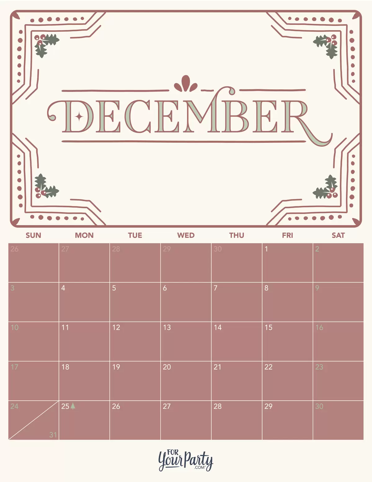 december