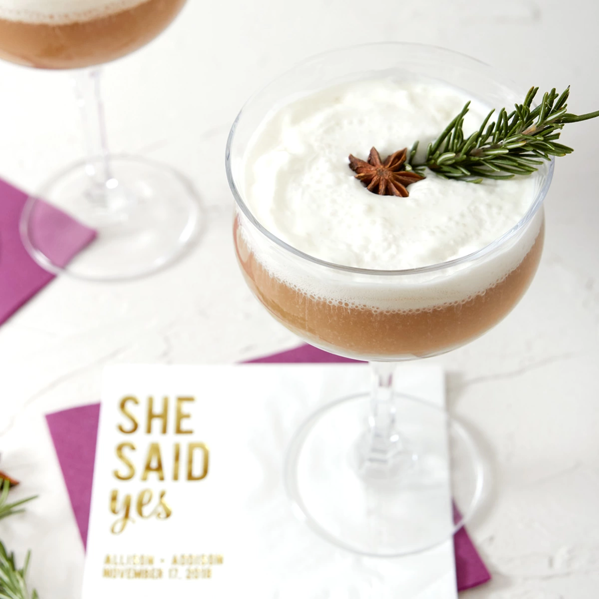 Warm Spiced Rum and Cream cocktail recipe