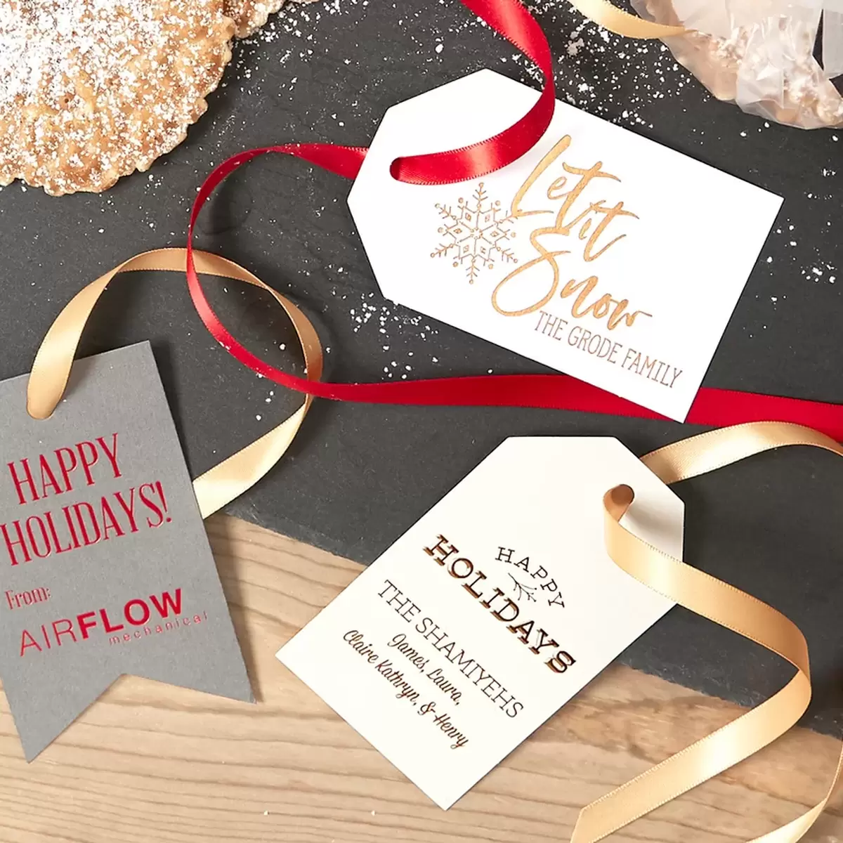 Get ready for the holiday season and prep those gift tags!
